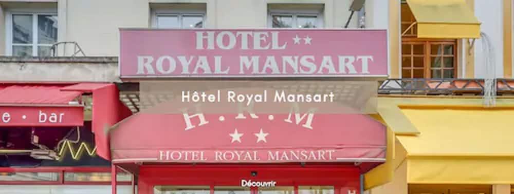 Hotel Royal Mansart Paris Eksteriør bilde