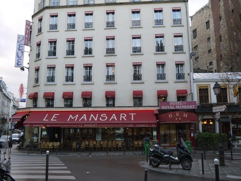 Hotel Royal Mansart Paris Eksteriør bilde